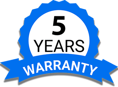 5 Year Guarantee