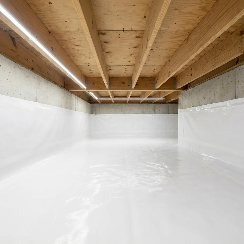 Crawl Space Encapsulation Boise | Drainage, Waterproofing & Vapor Control