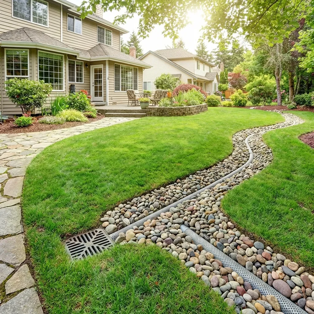 Yard Drainage Boise | French Drains, Grading & Runoff Control